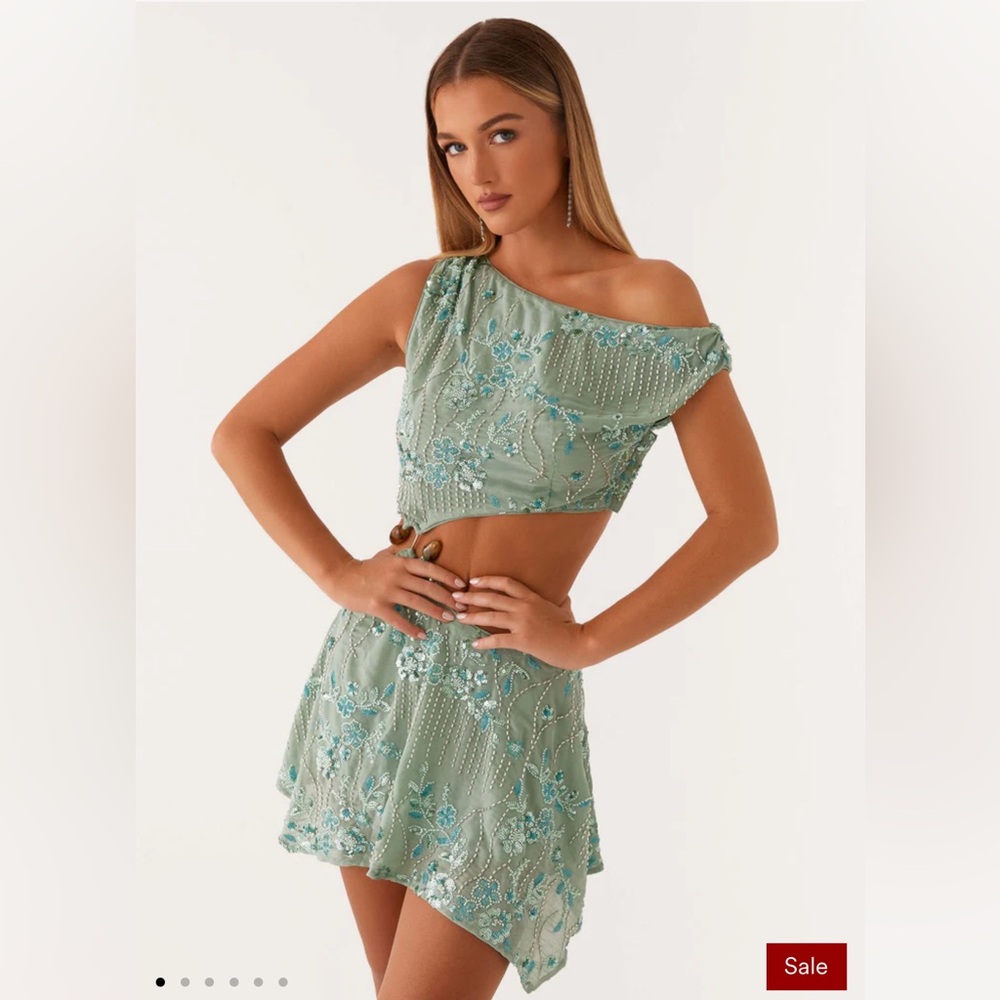 Peppermayo Aletta Sequin Mini Dress